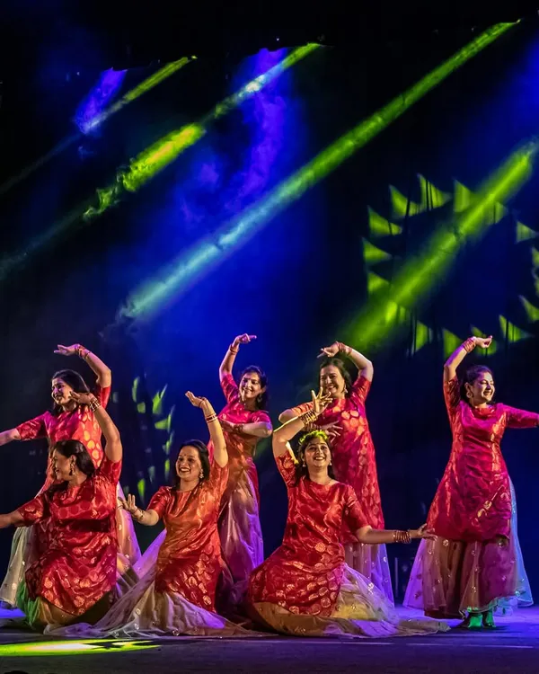 This is what a magical Sangeet night looks like. We love bringing together family and friends for a high-energy performance, creating moments that you will cherish forever. This semi-classical group routine was a showstopper.