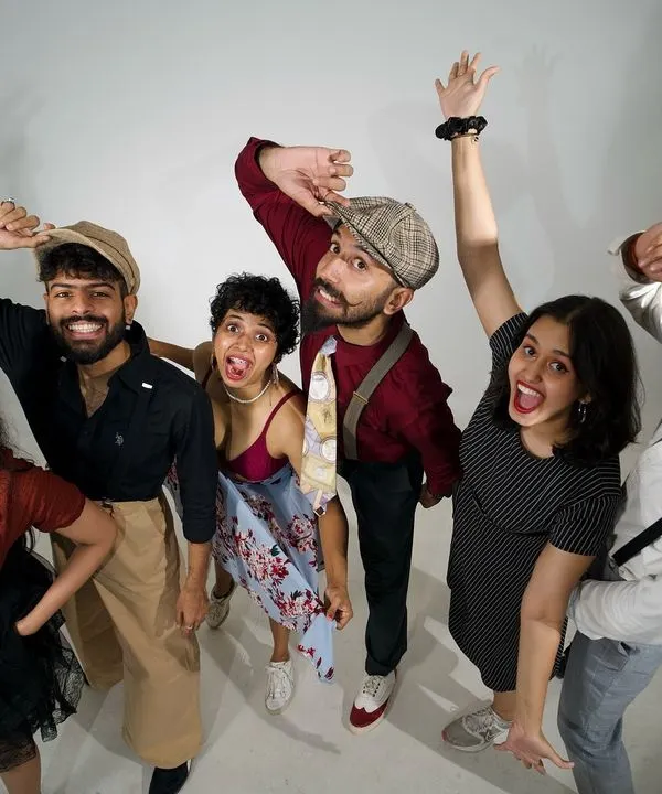 A fun, high-angle shot with my dance crew. We bring a lot of personality and energy when we get together, and this photo captures that perfectly.