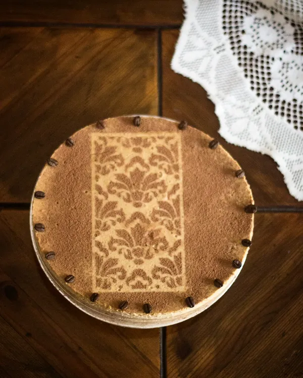 This boozy coffee cheesecake is a definite bestseller, and it's easy to see why once you have your first bite. The rich coffee flavor is so addicting! I get so many repeat orders for this one.