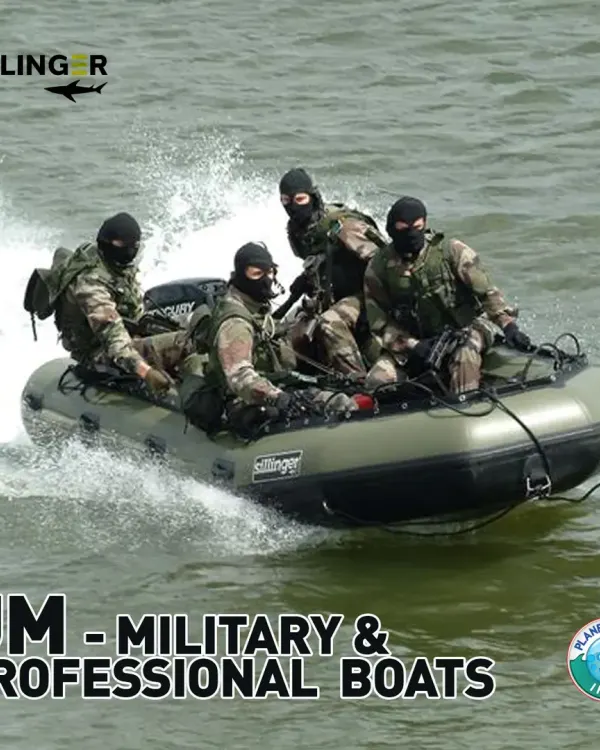 This is what our gear is built for. The Sillinger UM series foldable boat provides rapid deployment and tactical superiority for special forces and military teams. Its robust construction and high-speed performance are essential for missions where speed, stealth, and reliability are non-negotiable.
