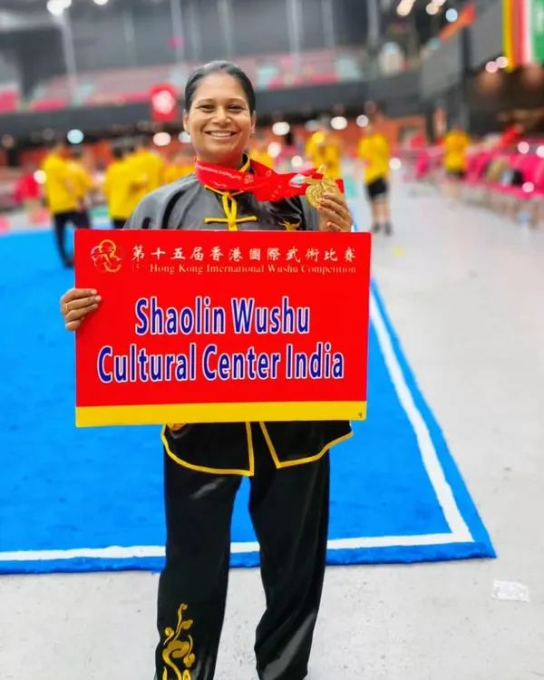 This is what hard work looks like. I am proud to bring home two gold medals for India from the 2023 Hong Kong International Wushu Competition. This victory was earned, not given. Jai Bharath.