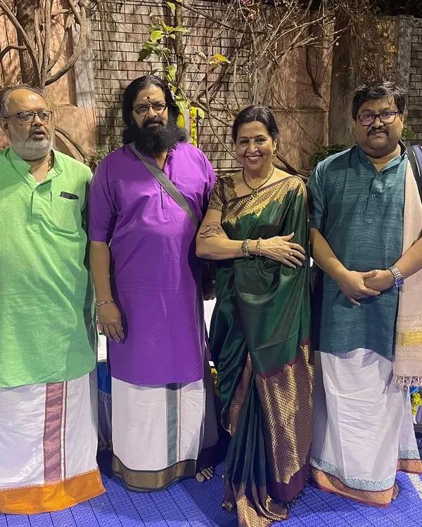 With my wonderful co-artists after a concert for SPICMACAY at Christ University. Performing with them is always a pleasure.