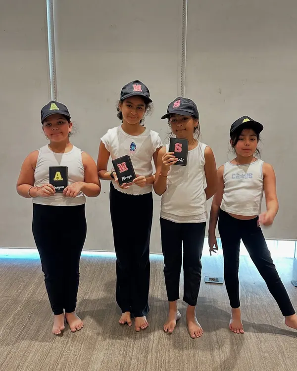 Our young yogis after a fun session during our International Yoga Day event. We make yoga engaging and accessible for children, planting the seeds for a healthy lifestyle.