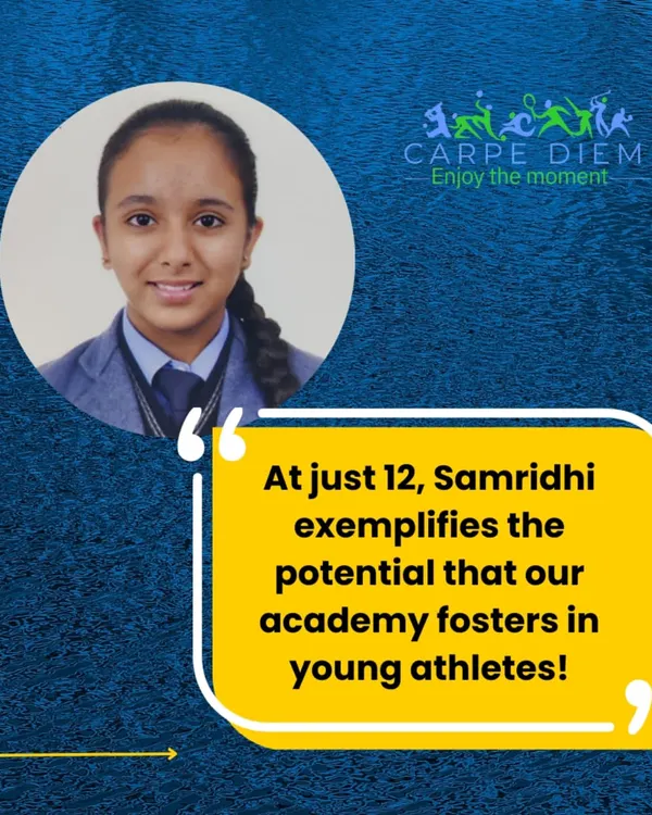 At just 12, Samridhi exemplifies the potential we foster in young athletes. Her selection for the Delhi Women's U-15 team is a huge milestone.
