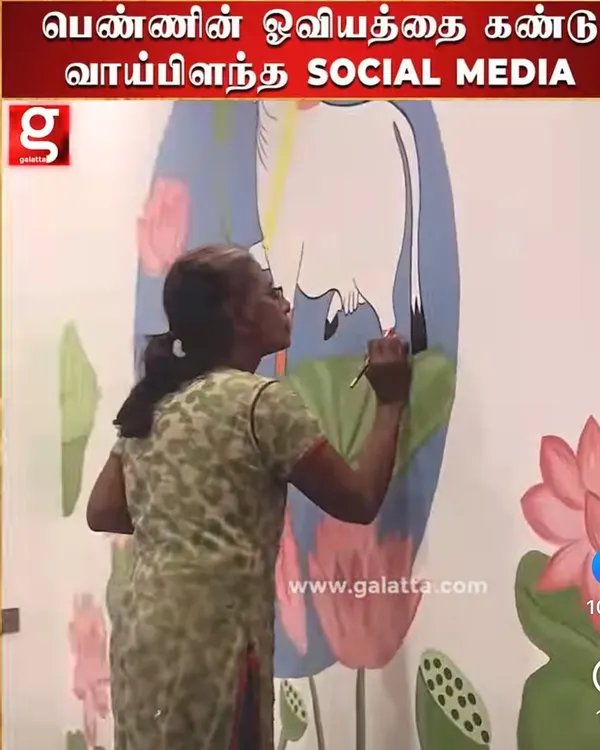 We started late but are reaching people quick! My mother got featured in Galatta for her incredible artwork. It's all due to the blessings of the almighty and the love people show for our work.