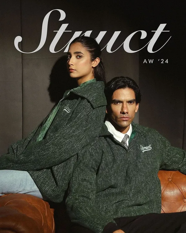 A moody and sophisticated shot for menswear brand Struct. Our studio can be configured for dark, atmospheric lighting to suit high-fashion and editorial concepts.