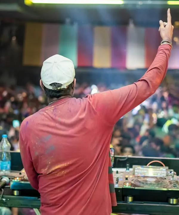 This is what it's all about. Connecting with a massive crowd of thousands during a festival. The energy is just electric, and it’s my job to keep it going all night long.