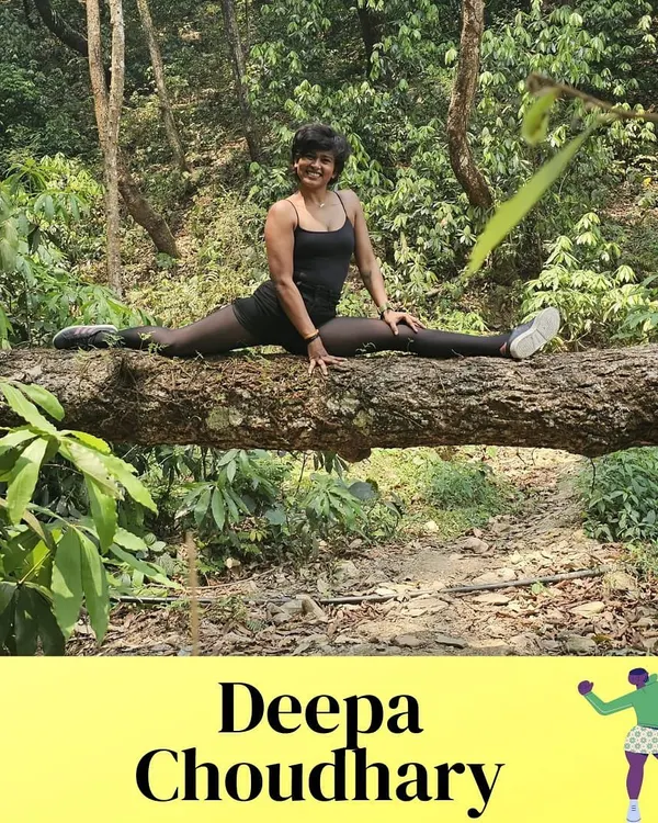 This is me, Deepa. My fitness journey began with MMA and led to serious injuries, but that setback motivated me to learn everything about the human body. Now, as a certified coach, I use my experience to help others train smart and overcome their own obstacles.