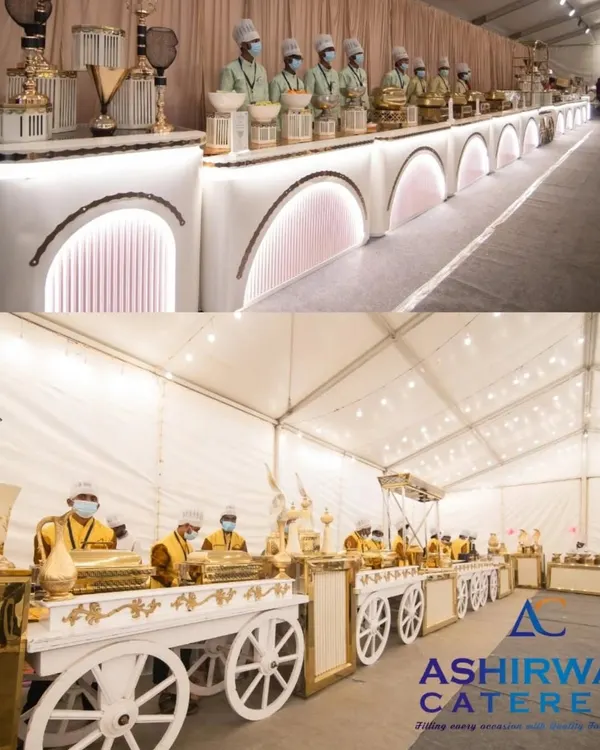 I believe in creating feasts that are as beautiful to look at as they are delicious to eat. This is a glimpse of my grand buffet setups, designed to be the stunning centerpiece of your celebration.