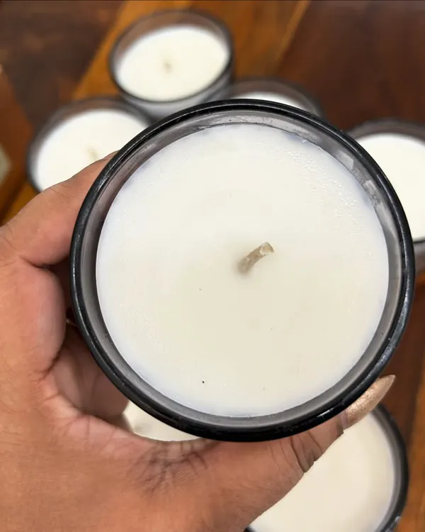 We can customize everything from the fragrance and color to the jar itself. These beautiful candles are perfect for any occasion and can be tailored to your unique taste.