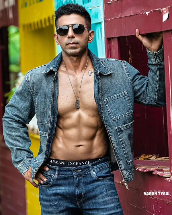 A powerful shot of my client Gaurav Sethi, an entrepreneur who dedicated himself to the process. This is the confidence that comes from building a strong body and a disciplined mind.
