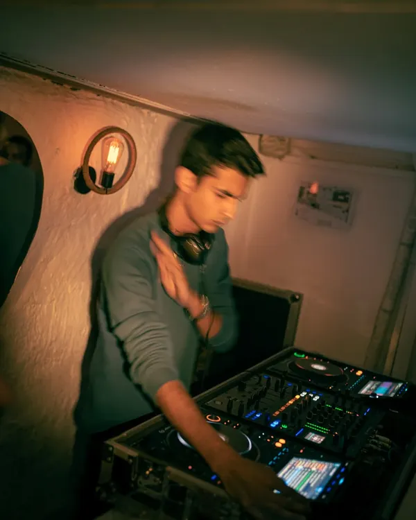 At the legendary Thursday night boogie at Olive Mumbai. This place is perfect for dropping throwback hip hop MP3s for a crowd that truly appreciates the classics.