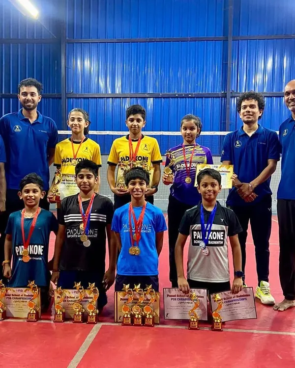 A clean sweep at the Prasad School of Badminton tournament. We are incredibly proud of our young players and the dedicated coaches who guide them to victory every single day.
