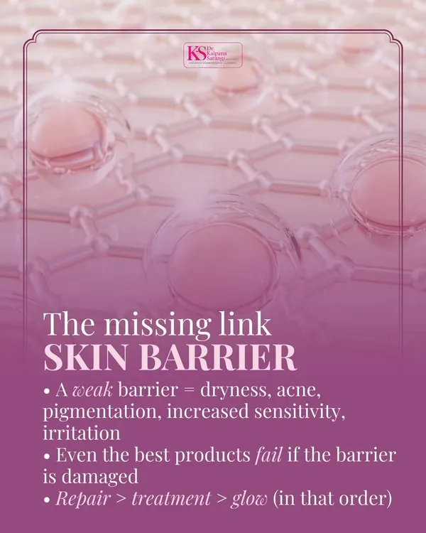 The skin barrier is the missing link in many skincare routines. A weak barrier leads to dryness, acne, and sensitivity, causing even the best products to fail. My philosophy is always to repair the barrier first, then treat, to achieve a true glow.