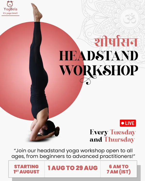 Announcing my month-long Headstand (Shirshasana) workshop. Whether you are a beginner curious to learn or a practitioner looking to improve, this workshop will help you grow.