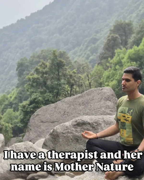 I find my deepest connection to self when surrounded by the stillness of the mountains. Mother Nature is the greatest therapist.