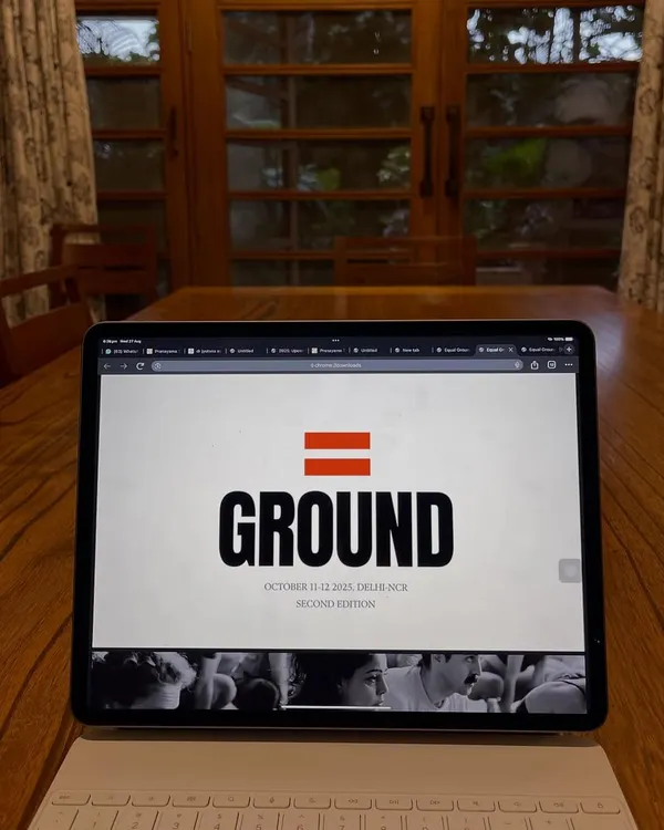 The late-night grind bringing a vision to life. This was me planning the "Equal Ground" event, a reminder that turning ideas into reality is one of the most energizing things in the world.