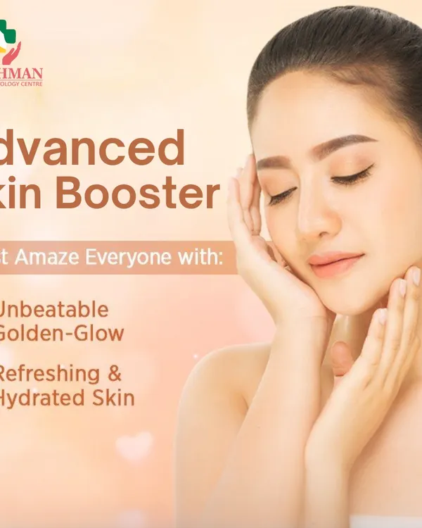 Our Advanced Skin Booster treatment is designed to give you an unbeatable golden glow. It leaves your skin feeling deeply refreshed and hydrated for a look that will amaze everyone.