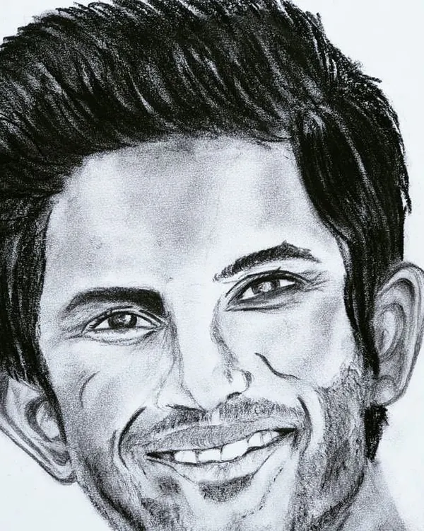 This realistic charcoal portrait demonstrates the power of light and shadow, a key focus in my advanced sketching lessons. We work on capturing likeness and expression to create art that feels alive.