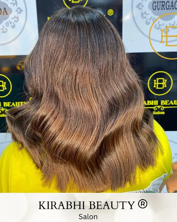 A perfect hair color isn't just about the shade, it's about the dimension. Here, I added soft, natural-looking highlights to create depth and movement, finishing with waves to show off the color.
