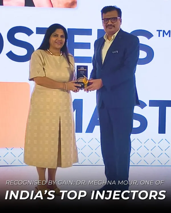 This recognition by GAIN by Galderma as one of India's Top Injectors is a milestone I am very proud of. It reflects my dedication to mastering the art and science of injectables to deliver the best possible outcomes for my patients.