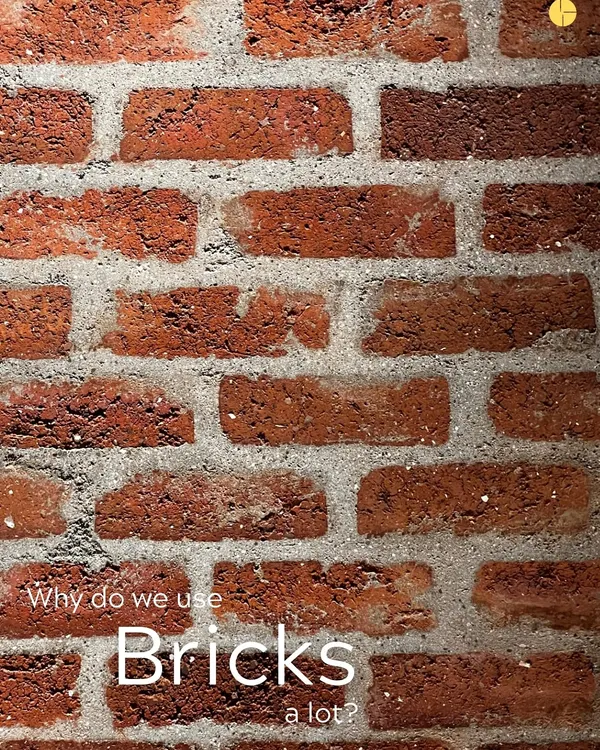 Why do we use bricks so often? Because they tell a true story. This close-up shows the raw, tactile texture that becomes a primary feature in many of our projects, grounding the design in a vernacular context.