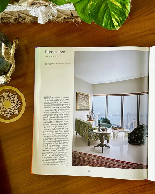 A surreal and humbling moment seeing my work featured in the book 'Making Space – Interior Design by Women'. It is an honor to be included among 250 inspiring women who have shaped the world of design.