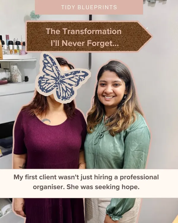 This transformation is one I'll never forget. My first client was seeking more than just an organized space; she was seeking hope. It showed me how deeply our mental health is tied to the state of our homes.