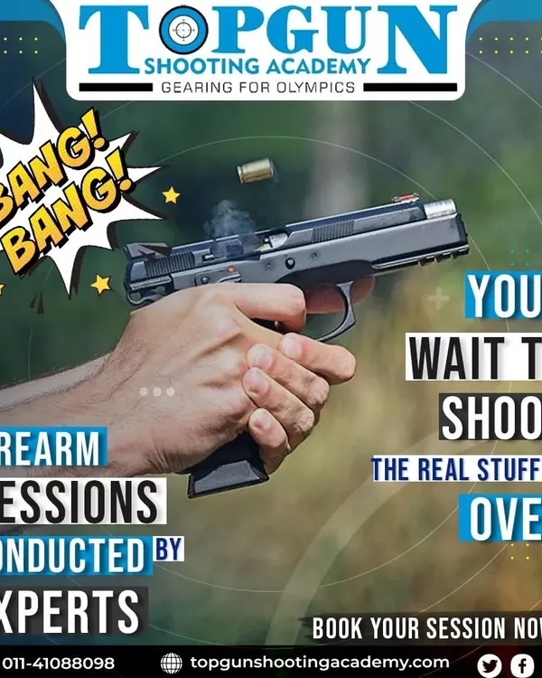 Your wait is over. We conduct firearm sessions with real firearms under the guidance of experts. Book your session to experience the real thing.