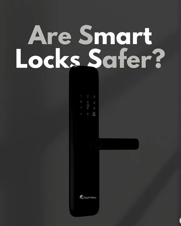 Are smart locks safer? The answer is a definite yes. This series of images explains the five key reasons why, starting with the benefits of keyless entry.