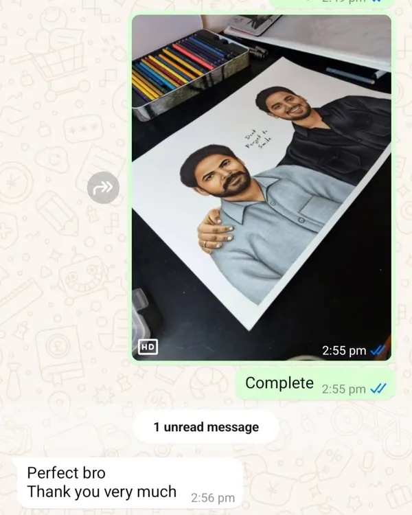 "Perfect bro. Thank you very much". Simple words like these from a happy client in Andhra Pradesh mean the world to me.