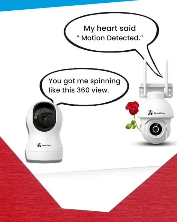 Love at first sight, security for life. A fun Valentine's Day post from us, because protecting what matters is a true sign of love.