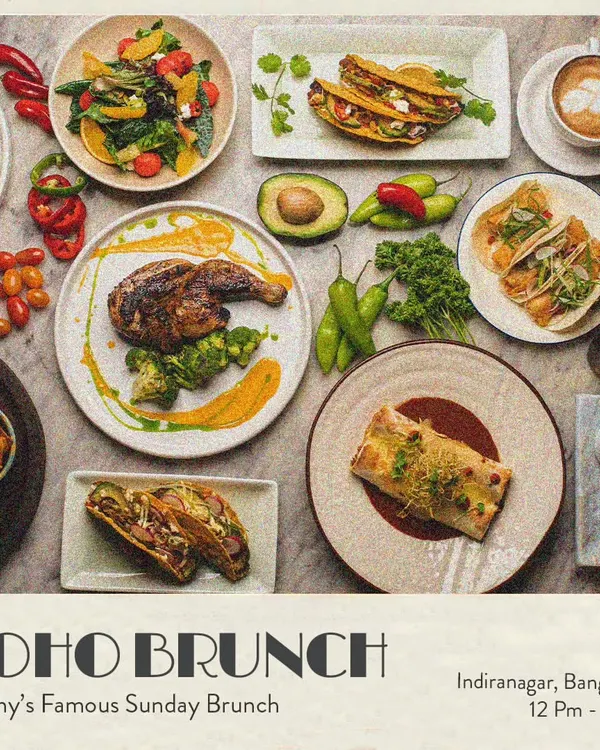 My Boho Brunch is a feast for the eyes and the palate. Expect a vibrant spread of global dishes, from tacos and salads to roasted chicken and fresh pastries.