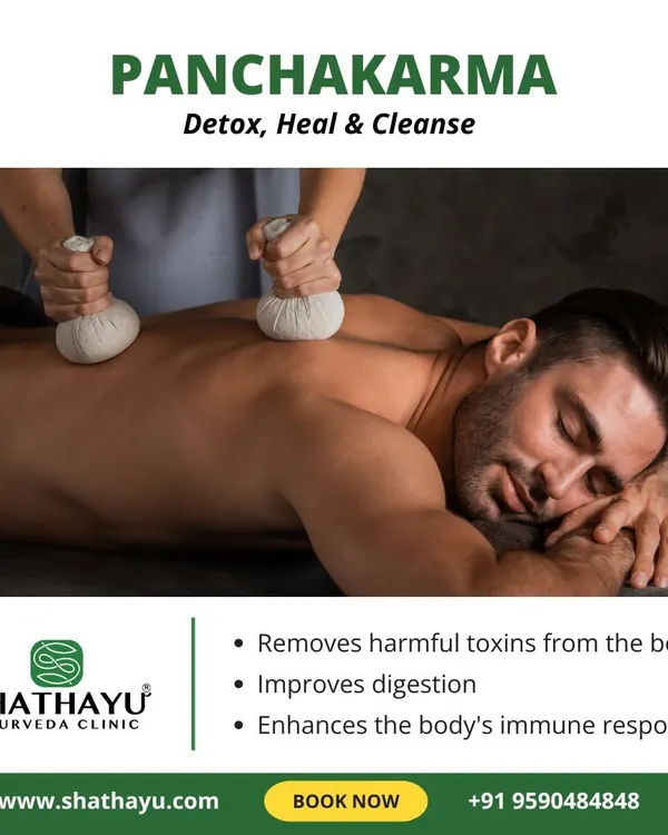 Panchakarma is a cornerstone of my practice for managing chronic illness. This image shows a Patra Pinda Sweda treatment, a process that uses herbal poultices to remove toxins, improve digestion, and strengthen the body's immune response.