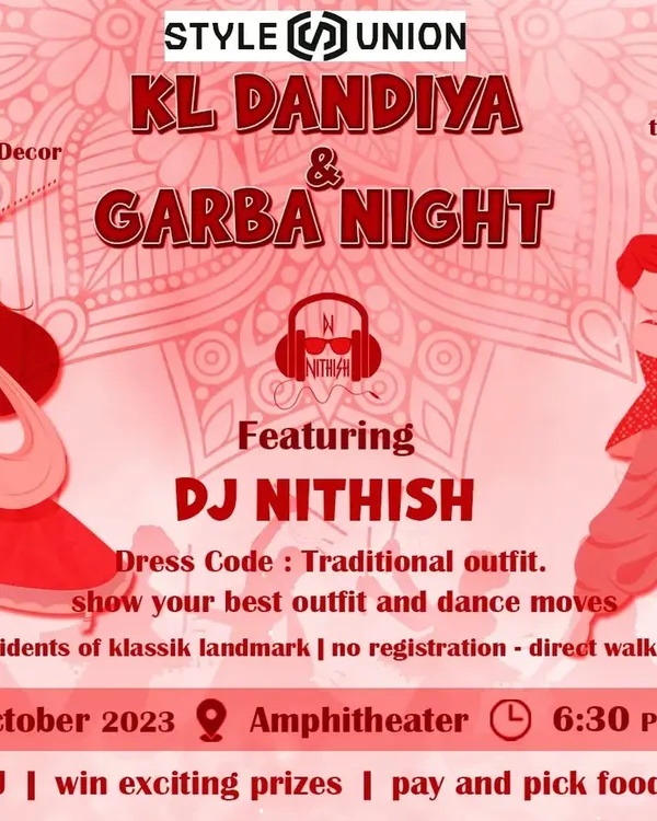 Gearing up for a fantastic KL Dandiya and Garba Night. I love mixing traditional folk music with high-energy electronic beats to create a unique sound for the celebration.