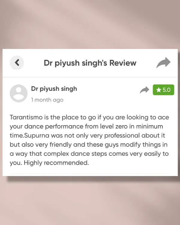 It is always so fulfilling to see happy clients. We're so glad we could help Dr. Piyush ace his performance, and we pride ourselves on making complex steps feel easy and fun.