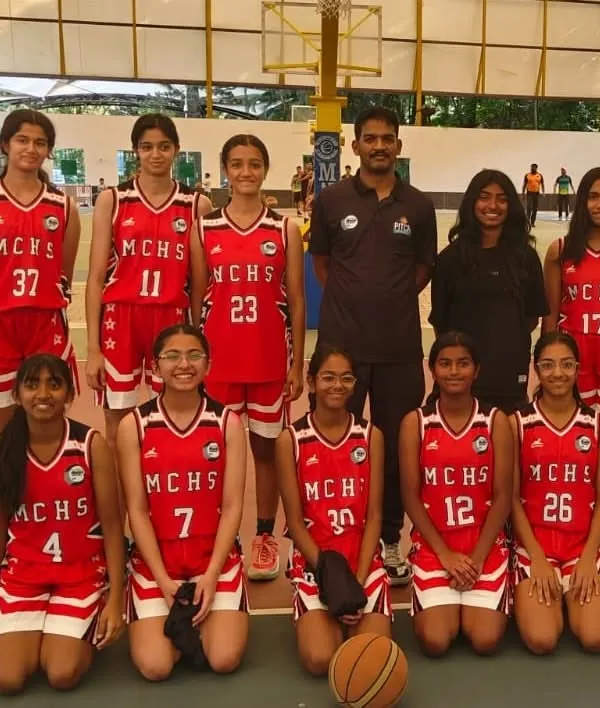 Our MCHS U16 Girls team, who put up a strong performance to finish 4th in the State U16 Youth Basketball Championship.
