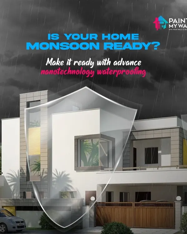 Is your home ready for the monsoon? My nanotechnology waterproofing provides superior protection against the heaviest rains, ensuring your living space remains dry, comfortable, and free from leaks and moisture damage.