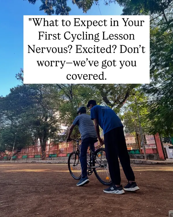 Feeling nervous about your first lesson? That's completely normal. This is the starting point where we talk about your goals and get you comfortable with the process before you even get on the bike.