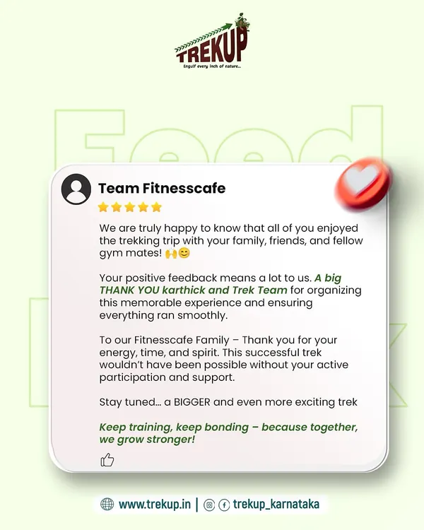 A fantastic review from the 'Team Fitnesscafe' corporate group, who enjoyed a memorable and smoothly organized trekking trip.