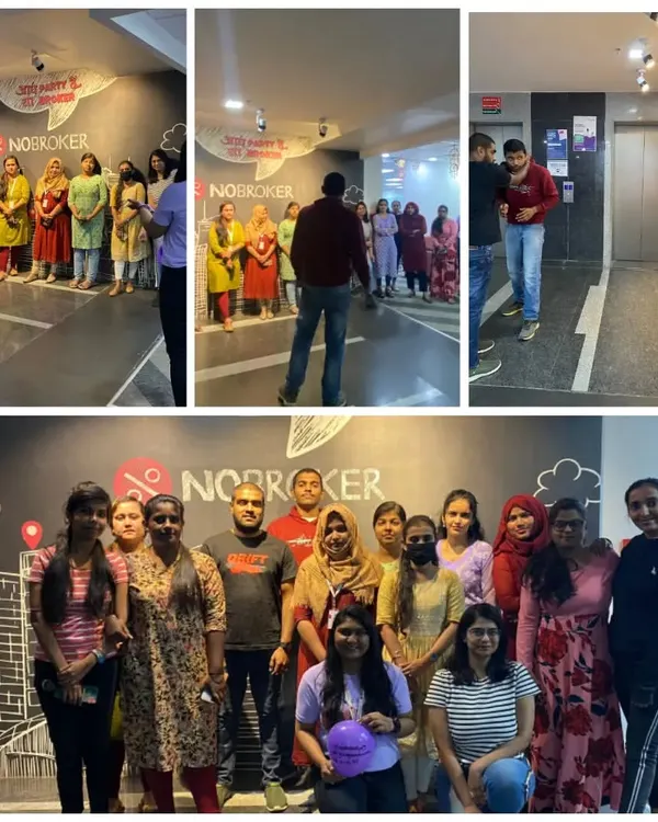 A collage from a self-defense seminar I conducted for the women at NoBroker's corporate office. It was a great experience sharing practical knowledge to empower them.