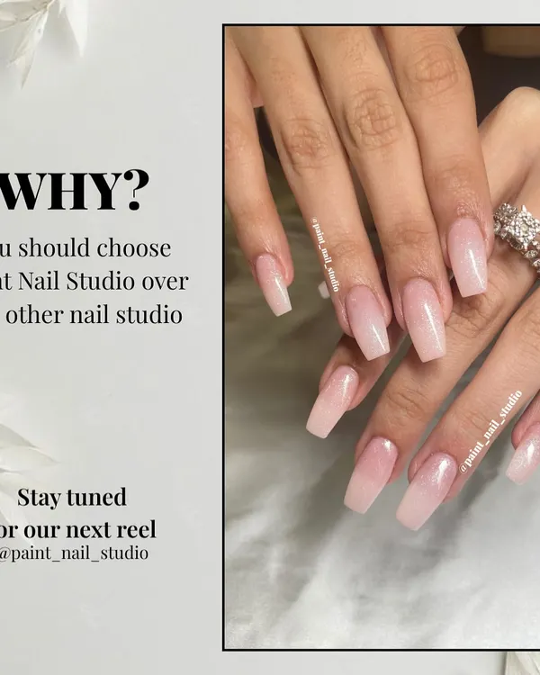 Why choose PAINT? Stay tuned for our next reel where I break down everything that makes our studio a luxury nail affair.