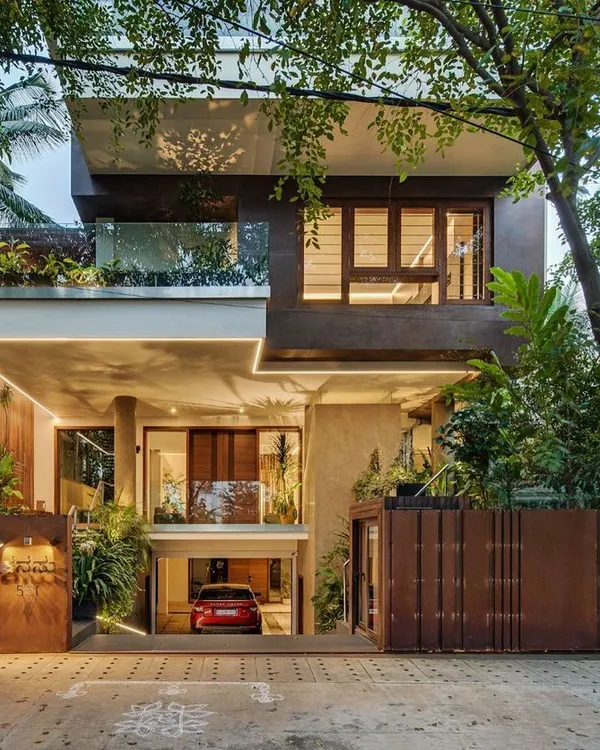 This is Kanasu, a home where my design philosophy comes to life. I believe a house should be a sanctuary, perfectly blended with the nature of namma Bengaluru, where light and shadow play across surfaces, and every detail matters.