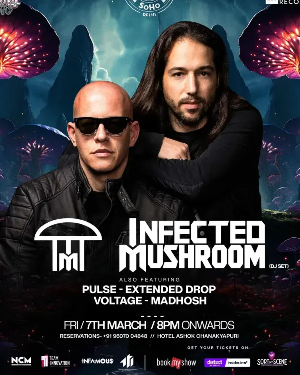 It was an absolute honor to perform as my psytrance alias, Pulse, for the legendary Infected Mushroom's show in New Delhi. Sharing the stage with icons of the electronic music scene is a milestone I'm incredibly proud of.
