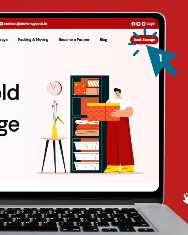 Your journey to a clutter-free life starts here. The first step is to just click the 'Book Storage' button on my website. It's that simple.