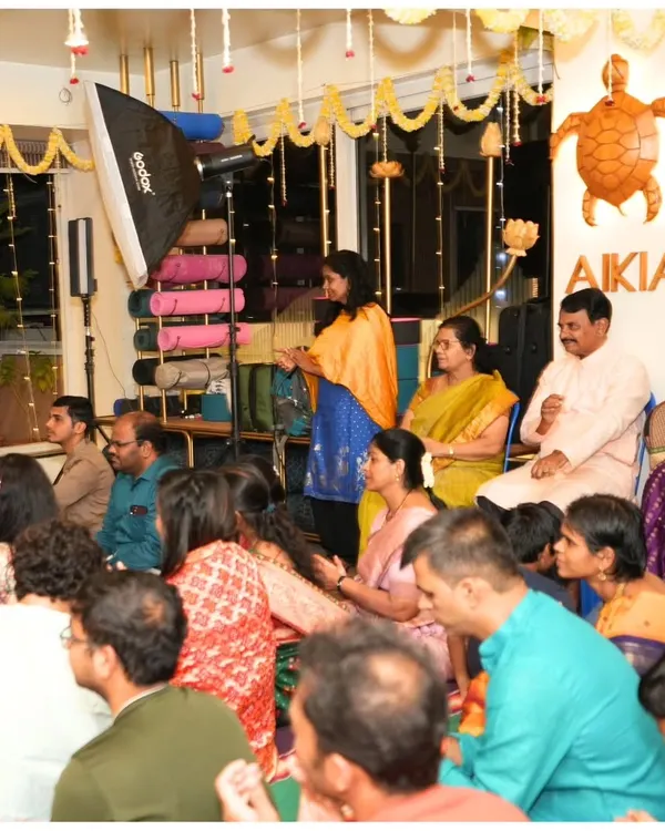 A glimpse into our vibrant Janmashtami celebration. The shala was filled with devotion, joy, and the spirit of community as we honored Lord Krishna.