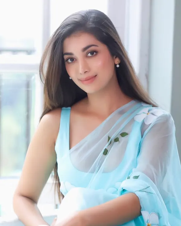 A whisper of glam for the lovely Digangana Suryavanshi. This barely-there makeup look is the ultimate ode to simplicity and grace, focusing on glowing skin and a natural finish.