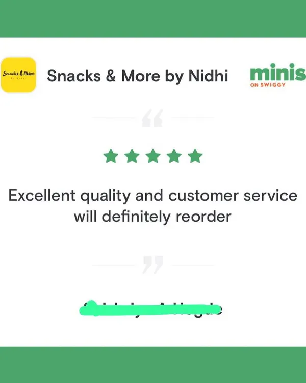 "Excellent quality and customer service will definitely reorder." This is the kind of feedback that truly motivates me. I am so glad you enjoyed the products and my service.