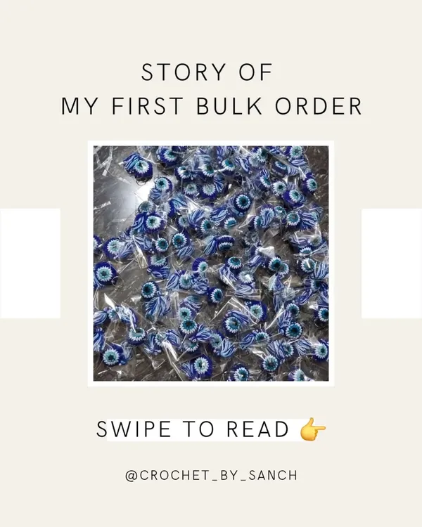 The story of my first bulk order! So many people asked, so I wanted to share the journey of how I landed a 600-piece order.