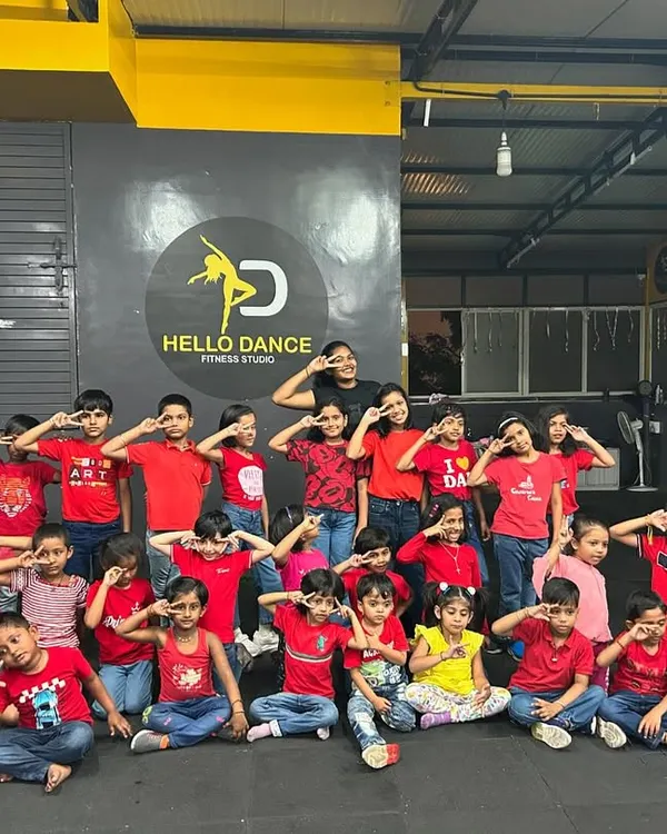 A fun and playful group photo with our kids' batch. We love capturing these silly moments that show the happy, relaxed atmosphere of our classes.